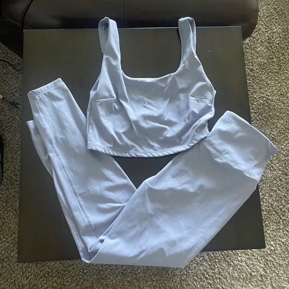 Versona purple Activewear Set